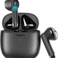 Wireless Earbuds, Bluetooth 5.4 Earbuds Stereo Bass, Bluetooth Headphones in Ear Noise Cancelling Mic, Earphones IP7 Waterproof Sports, 32H Playtime USB C Mini Charging Case Ear Buds for Android iOS
