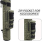 KRATARC Archery Lightweight Back Arrow Quiver Dual Use Foldable Compact Hip Arrows Bag with Molle System Pocket Hanged for Target Shooting Hunting