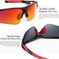 BEACOOL Polarized Sports Sunglasses for Men Women Youth Baseball Fishing Cycling Running Golf Motorcycle Tac Glasses UV400