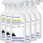 ATTITUDE All Purpose Cleaner Spray, EWG Verified, Vegan, Made with 94% Plant-Based Ingredients, Streak-Free for Kitchen, Bathroom, Glass & More, Citrus Zest Scent, 27.1 Fl Oz (Pack of 6)