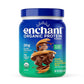Enchant Organic Protein Powder, Double Chocolate Peanut Butter flavor – 20g Plant Protein sourced from North American Farms, 5g Prebiotic + fiber, USDA Organic, Non-GMO, Plant-based, Non-Dairy, Vegan, 0.91 lb