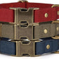 PET ARTIST Dog Collar for Large Dogs, Soft Padded Premium Nylon Dog Collar with Quick Release Metal Buckle, Durable & Adjustable Pet Collars for Boy Gifts, Green, L (Fit 15-22")