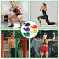 Pull Up Assist Bands with 5 Size, Resistance Band, Loop Power Exercise Band, for Home Gym Fitness, Stretching, Physical Therapy & Training