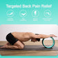 Back Roller Wheel 4 Pack - Yoga Wheel for Back Pain & Stretching,Back Roller for Deep Tissue Massage, Back Wheel for Physical Therapy & Exercise