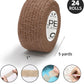 OK TAPE Self Adherent Cohesive Bandages Wrap - 24Packs, 1" x 5 Yards, Non-Woven Self Adhesive Bandage Wrap for Thumb, Finger, Wrist, Ankle, Vet Wrap Bandages Tape (Mixed Colors)