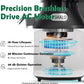Cold Press Juicer, Juice Extractor Machine with 5.5" Extra Large Feed Chute, 300W Slow Masticating Juicer for Whole Vegetables and Fruits, 1.8L Auto-Feed Time-Saver, Easy to Clean