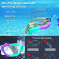Kids Swim Goggles, Swimming Goggles for Kids with Nose Clip, Earplugs, Nose Bridge for Age 3-15