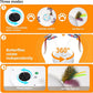 Cat Toy 3in1 Automatic Interactive Wand Toy for Indoor Cats,Moving Butterfly&Glowing Feathers Speedy Tail,Rechargeable Cat Enrichment Toys for Kittens