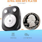 Clip MP3 Player: Bluetooth 5.3, Earphones Included, 15 Hours Battery Mini Music Player, 1000+ Songs Storage, No Phone Needed, Portable Music Players for Sports, Reading, Learning (64GB-Black)