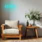 "Inhale Exhale" Neon Sign Yoga Neon Signs Letter Led Neon Sign Blue LED Neon Lights for Yoga Room Pilates Studio Bedroom Gym Decoration