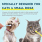 Dog Toothbrush Small Breed Cat Toothbrushes, Puppy Tooth Brushing Kit, Tiny Dog Tooth Brush, Micro Head Deep Teeth Cleaning Brushes for Mini Pet Doggie Kitten, Soft Bristles, 5 PCS