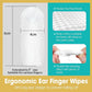 Ear Wipes for Dogs & Cats - Comfortable Finger Design, Gentle Ear Wax, Debris, and Dirt Cleaning | 50-Count Pack