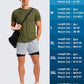 G Gradual Men's Workout Shirts Quick Dry Athletic Running T-Shirts Lightweight Moisture Wicking Short Sleeve Sports Gym Tops