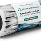 Oceanfoam Smooth Soft Foam Roller (Black Marbled) - Beginner, Travel Sized Low Density Foam Roller for Home & Gym, Physical Therapy, Back Pain, & Exercise - Yoga & Athletics (12.5" x 5")