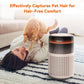 AIRROMI Air Purifier for Bedroom Home,HEPA Filter,Covers Upto 549 Ft²,Quiet 360°intake Air Cleaner with Fragrance ponge for Better Sleep,Night Light,Filters Smoke,Pet Dander,Allergies,Dust,A2005 Beige