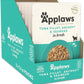 Applaws Natural Wet Cat Food in Broth, Limited Ingredient Wet Cat Food Pouches, No Additives, Made with Natural Ingredients, Tuna Fillet with Anchovy & Seaweed in Broth (12 x 5.3oz Pouches)