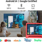 JREN Tablet for Kids｜10 Inch Kids Tablet Android 14｜Octa-core｜64GB｜WiFi ｜Bluetooth｜Parental Control｜Children Content｜Children Toddler Red
