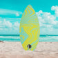 36” Skipper Skimboard with High Gloss Coat Wooden Skim Boards for Beginners, Teenagers and Adults Beach Skimboard 3 Color Traction Pad to Choose