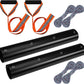 2 Pcs Deer Drag Sleds Deer Sled Game Hauler with 2 Pcs Heavy Duty Drag Strap for Duck Hunting Ice Fishing Accessories Rope Pulling Harness for Hunting Gift