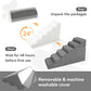 ABORON 𝟲 𝗦𝘁𝗲𝗽𝘀 Dog Steps for High Bed, 26 Inch High Dog Stairs for Small Dogs, Waterproof Pet Stairs for Small Old Large Dogs and Cats with Removable Cover & PE Support Board for Bed/Car/Couch