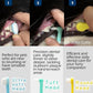 Dog Toothbrush Small Breed Cat Toothbrushes, Puppy Tooth Brushing Kit, Tiny Dog Tooth Brush, Micro Head Deep Teeth Cleaning Brushes for Mini Pet Doggie Kitten, Soft Bristles, 5 PCS