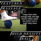 Large Trigger Point Massage Ball - 4.75 Inch Hard Rubber Therapy Ball for Myofascial Massage - Deep Tissue Massager for Myofascial Release (Also for Exercise and Pressure Point Recovery)