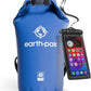 Earth Pak Waterproof Dry Bag - Roll Top Waterproof Backpack Sack Keeps Gear Dry for Kayak with Waterproof Phone Case