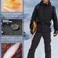 FREE SOLDIER Men's Waterproof Snow Insulated Pants Winter Skiing Snowboarding Pants with Zipper Pockets