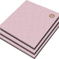 GuineaDad Premium Liner – Fleece Guinea Pig Cage Liner – 5 Pack - Ultra-Plush Reusable Fleece Bedding with Waterproof Bottom – Extra Absorbent Liner for C&C 1x1 Cage (Blush)