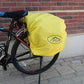 FANWU 50L Bike Panniers Bicycle Commuting Bag Waterproof Saddle Bags with Rain Cover for Bicycle Rear Rack Carrier, Support for Width Less Than 7 inches Bike Rack