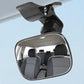 Car Interior Rearview Baby Mirror, Universal Wide Angle Convex Mirrors Clip On Mirror for Infant Toddler Child Backseat, 360° Freely Adjustable. (Black)