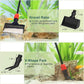 hygger Easy Clean Fish Tank Cleaner, 6 in 1 Aquarium Cleaning Tools Kit with Extendable Handle Algae Scraper Sponge Scrubber Firm Scrub Brush Fish Net Gravel Rake for Acrylic & Glass Tank