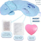 Race&Herd CuddleBun Heartbeat Puppy Toy Sleep Aid - Heartbeat Dog Toy, Dog Heartbeat Toy for Puppy Must Haves for Separation Pet Anxiety Relief Puppy Calming Aid, Dog Toys Behavioral Training