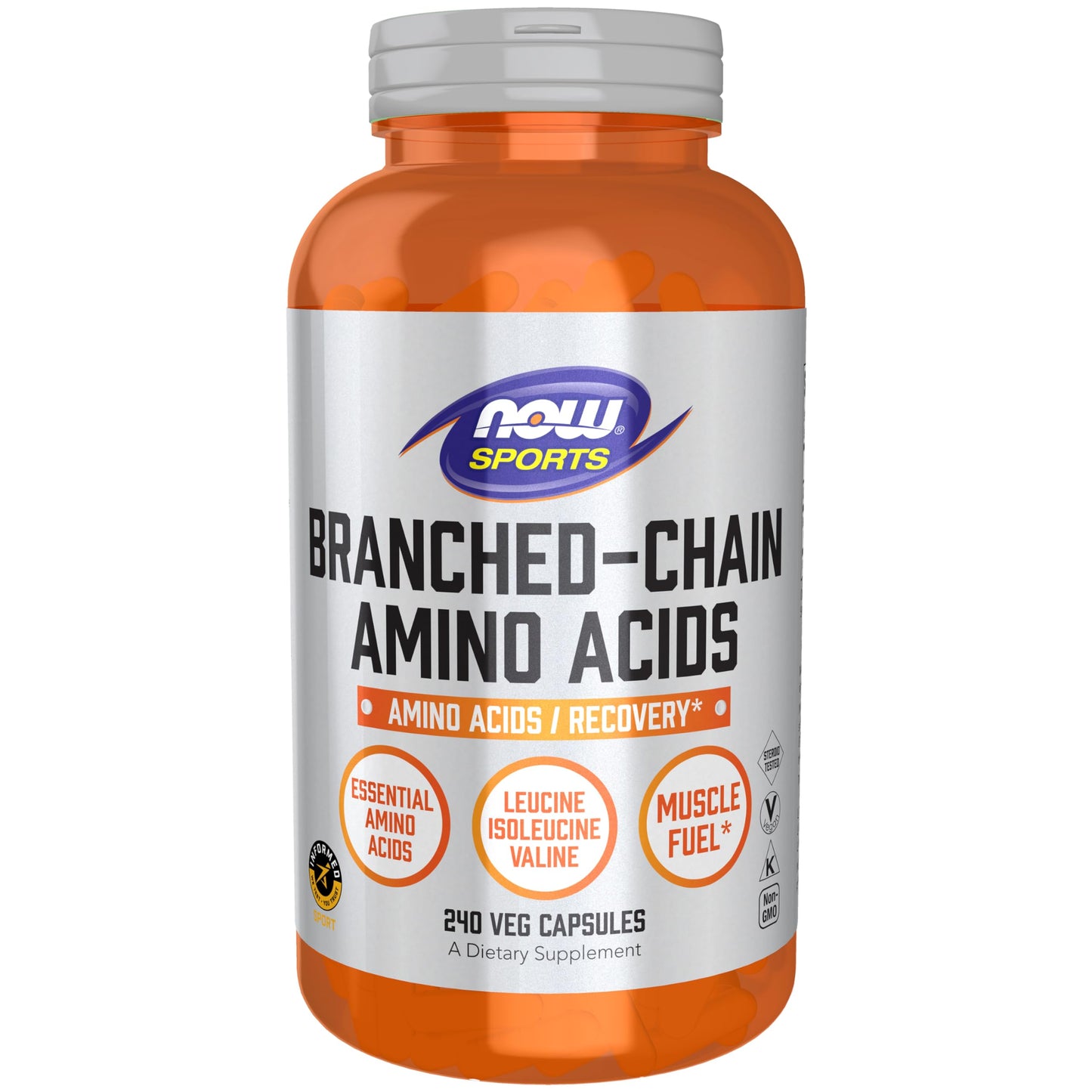 Now Foods Branched-Chain Amino Acids 240 Vcaps - 0054