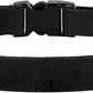 Breakaway Cat Collar Leather with Removable Bell - 13 Colors Available - Soft Adjustable Girl Boy Safety Lightweight Pet Kitten Collars Pink Brown Blue Green Red Orange Black (Black)