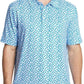 Men's Golf Polo Shirts Short Sleeve Striped Performance Moisture Wicking Dry Fit Golf Shirts for Men