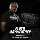 Hayabusa Mayweather Airstream Duffle Gym Bag for Women and Men - Black/Gold, 50L