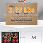 Basketball Digital Scoreboard with Remote,Battery Powered Portable Tabletop Electronic Scoreboard with 75dB Buzzer,Countdown Timer & Score for Games