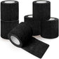 QUMY Self-Adhesive Bandage Wrap 6 Pack, 2 Inch x 5 Yards Cohesive Breathable Non-Woven Vet Tape for Pets, Dog Bandage Shoes, Wound First Aid Gauze for Dog, Horse, Cat, Elastic Wrap for Ankle, Sports