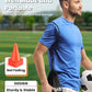 GHB Soccer Cones 7" 9" of 12 24 Pack Disc Soccer Sport Cones Training Field Marker Agility Cones for Basketball, Coaching, Practice Equipment Includes Drills Guide