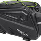 MOSISO Bike Rack Bag, Waterproof Bike Rear Rack Handbag Bicycle Trunk Bag, 14L EVA Mountain Bicycle Rear Seat Storage Saddle Pouch Cycling Luggage Pouch with Shoulder Strap, Lime Green