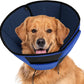 Soft Dog Cone for Large Dogs, Cone for Dogs to Stop Licking, Breathable Pet Surgery Collar Cone for Extra-Large Pets, Blue XL