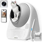CATLINK 2025 New Ultra Self Cleaning Litter Box with AI Camera, 5G WiFi Automatic Cat Litter Box Self Cleaning for Multi-cat, APP Health Monitor, Pinch-Free Robot Cat Litterbox with Cleaning Brush
