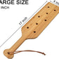 17 Inch Large Bamboo Wood Paddle Wooden Paddle with Airflow Holes