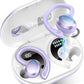 Wireless Earbud, Bluetooth 5.4 Headphones IP7 Waterproof for Sport, 48H Running Wireless Earphones with ENC Noise Cancelling Mic, Deep Bass Over Ear bud with Earhooks for Android, iOS, Workout, Purple