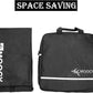 MOOCY Ski Bag for Air Travel, Unpadded Snow Bag Fits Skis Up to 200cm, Carrying Bag for Adults and Children