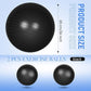 Leyndo 2 Pcs Yoga Ball Exercise Ball Large 26 Inch Exercise Anti Burst Birthing Fitness Ball with Pump, 26 Inches/ 65 cm for Improved Posture, Balance, Yoga, Pilates, Training