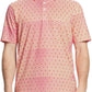 Men's Golf Polo Shirts Short Sleeve Striped Performance Moisture Wicking Dry Fit Golf Shirts for Men