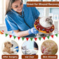 Cat Cone Collar Soft, Cat Recovery Collar for Wound Healing Cute Cat Donut Adjustable Cat Cones to Stop Licking Comfortable Lightweight Neck Elizabethan Collars for Cats Kittens After Surgery
