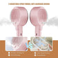 Cloud Care Cat Brush for Indoor Cat Steam Brush for Shedding Spritz Defur Comb for Cats Dogs Steam Brushes for Long Short Hair Cats Dogs Pet Steam Brushes for Massage Grooming Self-Cleaning